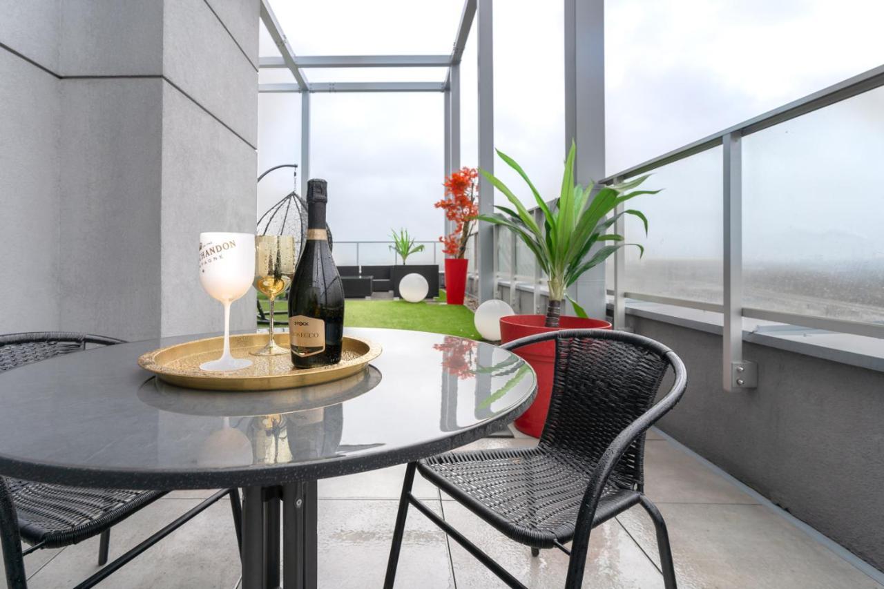Baltica Towers By Symphony Aparthotels Danzig Exterior foto